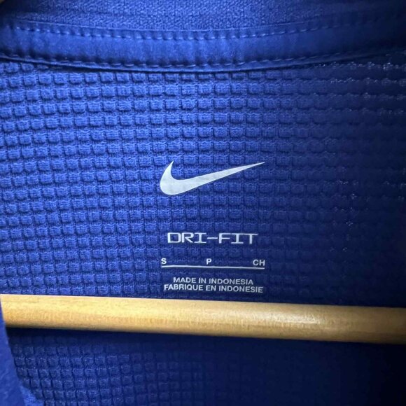 Nike New York Giants NFL men's logo pacer dri-fit 1/2 zip pullover small - Picture 2 of 6